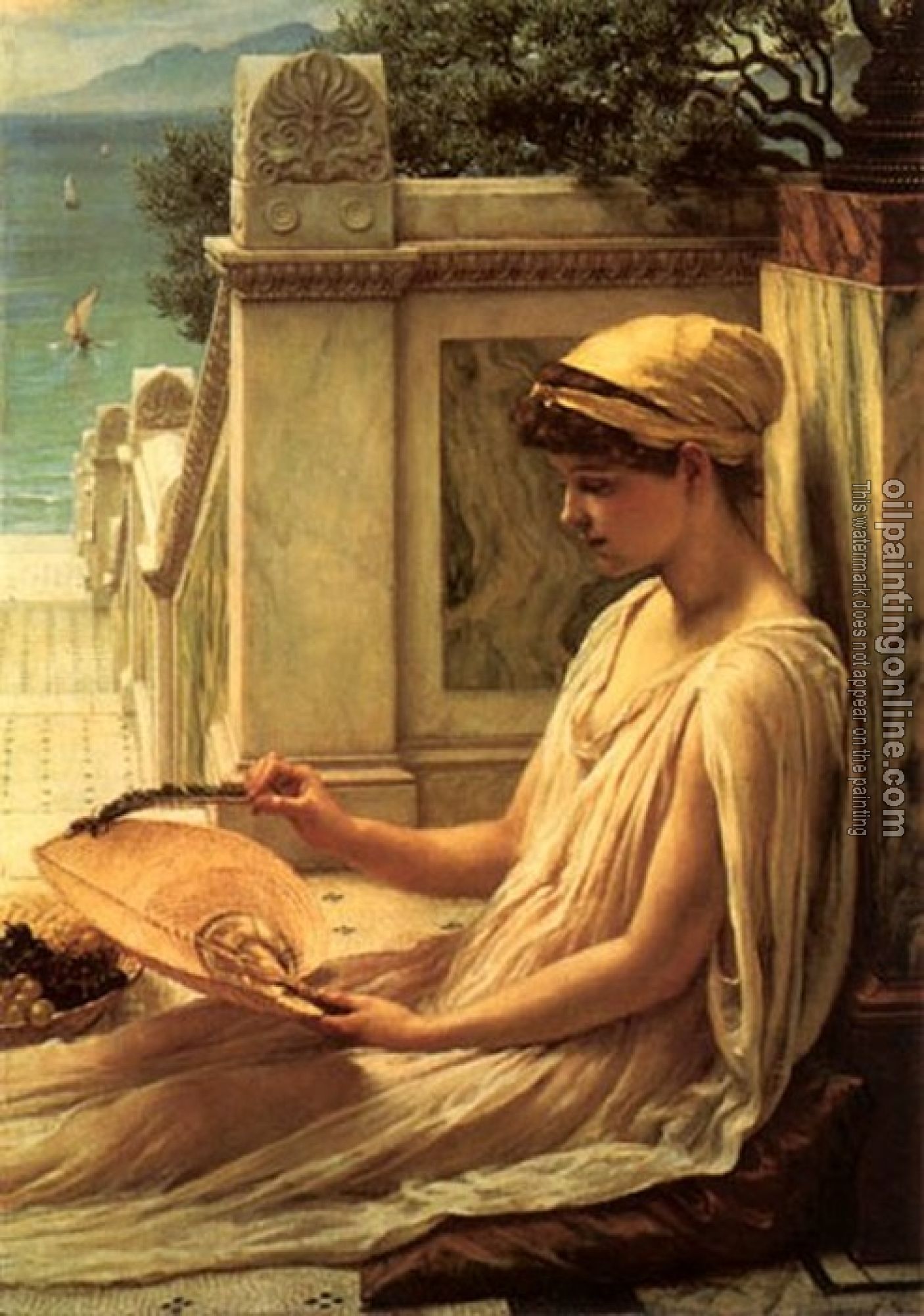 Sir Edward John Poynter - On the terrace